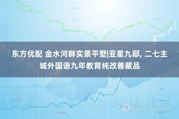 东方优配 金水河畔实景平墅|亚星九邸, 二七主城外国语九年教育纯改善藏品